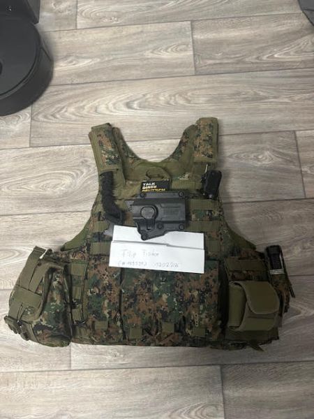 101 INC Raptor Tactival Vest Digital Camo/Digital Woodland