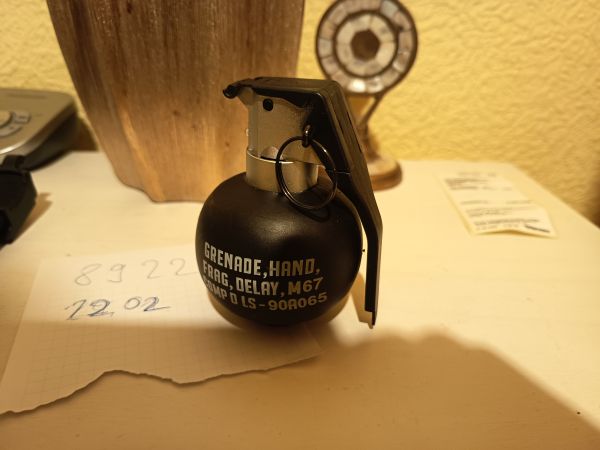 M67 Handgranate, US Grenade, US Vietnam 