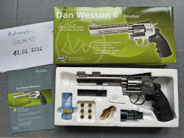 Dan Wesson 6 Zoll CO2 Revolver