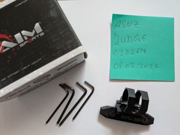 KeyMod Montage / 45 Grad Offset / 25mm Montage-Ring AIM USA