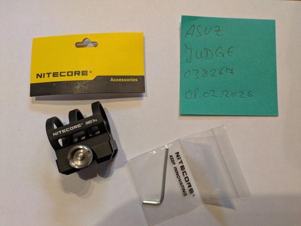 Nitecore GM02 Pro Montage 