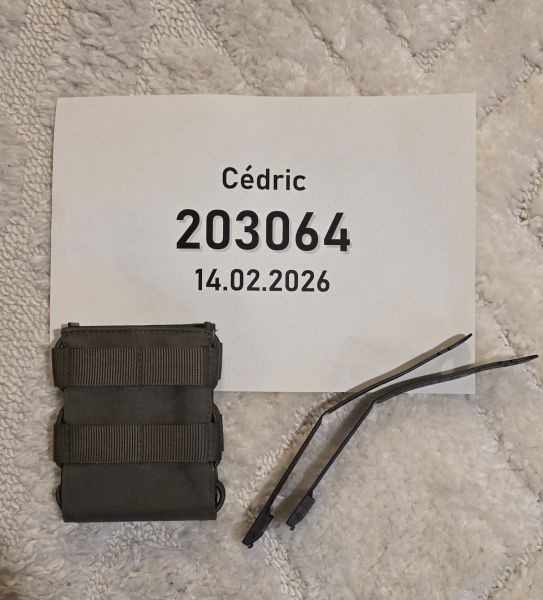 ZENTAURON Schnellzieh Magazintasche G28 und HK417