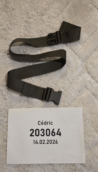 ZENTAURON Innengurt 150cm Nylon Gürtel 5cm Breit