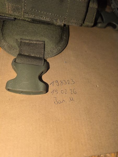 Battlebelt + Holster olivgrün 