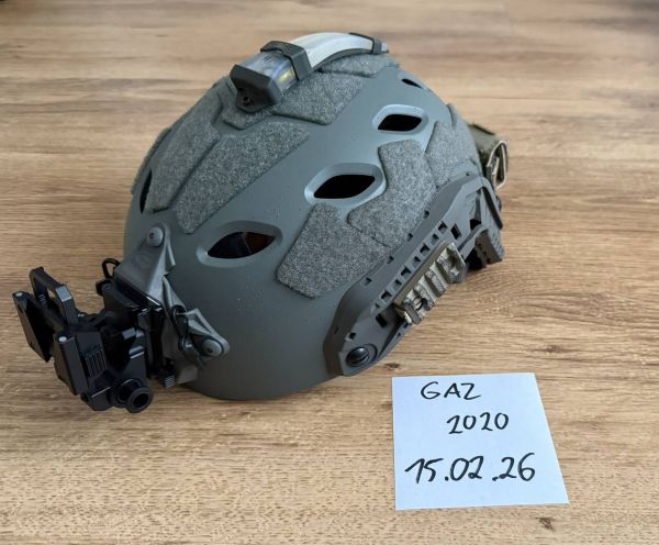 FMA Helm, FAST SF TACTICAL inkl. Helmzubehör