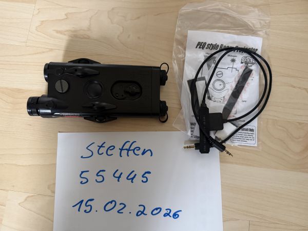 G&P AN/PEQ 2 ANPEQ 2 AKKUBOX DUMMY MK18 Mod 0 MK12 MOD 1 MOD 0 wie REALSTEEL