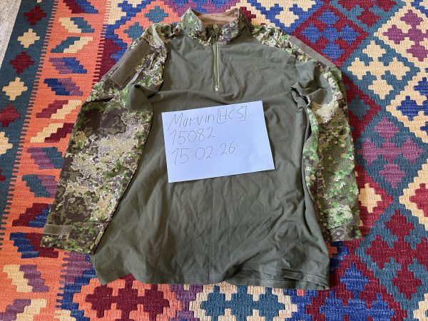 BE-X Combat Shirt „Windproof“ Pencott Greenzone 