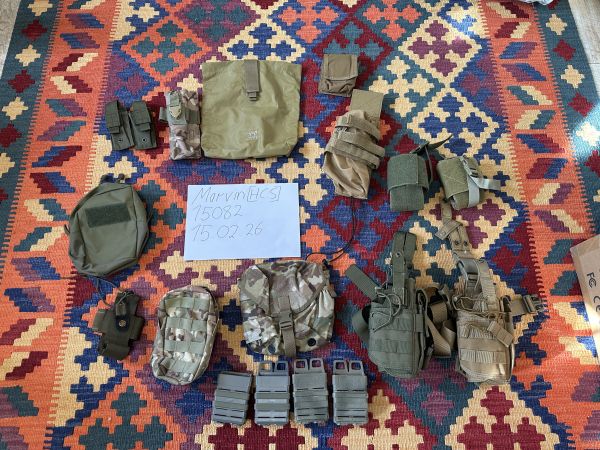 Diverse Molle/Gürteltaschen