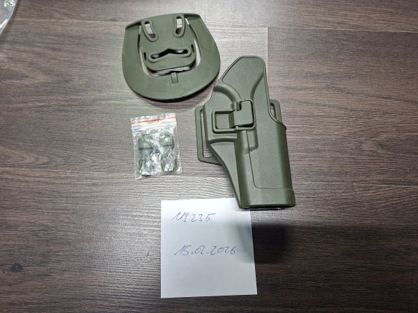 Gürtelholster für Glock Pistolen grün - NEU