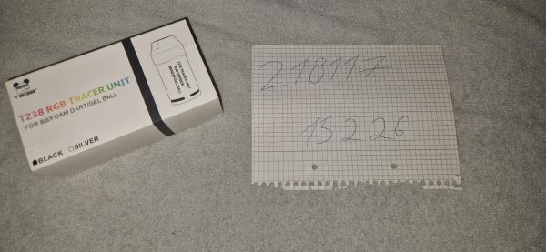 2x T238 Spitfire Tracer Unit RGB+ Version für Nerf Darts/Gel Ball Blaster /Airsoft