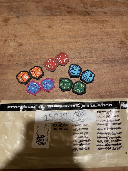  LRC x Ftmr x Wastelandkooks x FUD Low Rollers Club Dice Sets Neu FOG Rare