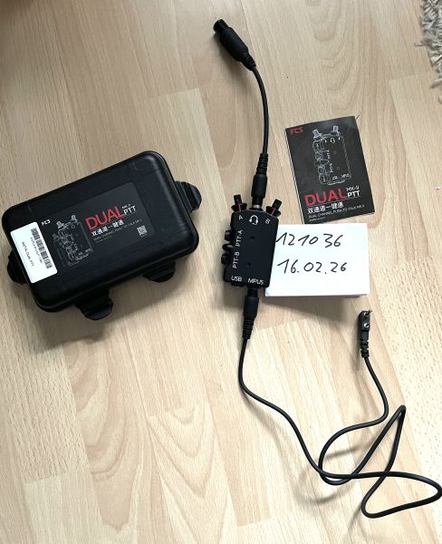FCS/FMA MPU5 Dual PTT für Kenwood