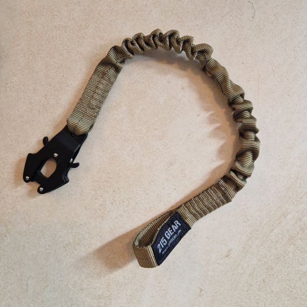 215 Gear Rettungsleine Tan / Frog Haken Sicherungsleine