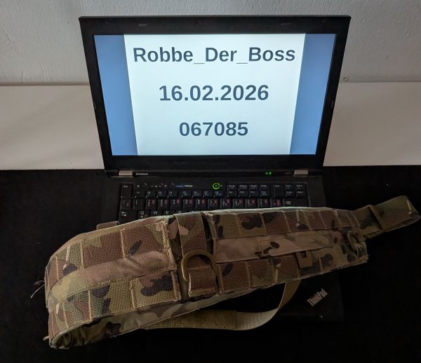 IDOGEAR Multicam Molle Belt mit Innengurt Gr. M