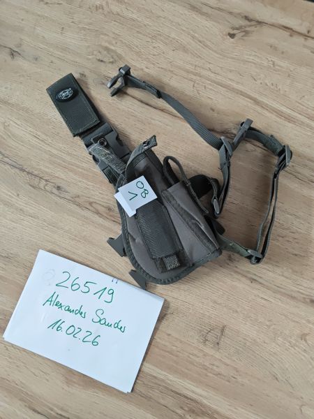 OB1 Beinholster MFH olive Tiefzieholster