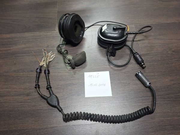 Militärisches Mikrofonset Mk-1697/G für Fahrzeugbesatzung