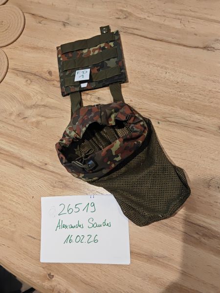 FD1 Dump Pouch Netz Molle Flecktarn 