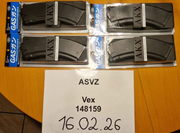 4x Tokyo Marui AKX/AKM GBB Magazine mit OVP