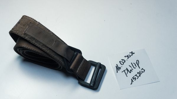 LBT Riggers Belt Large Coyote Brown