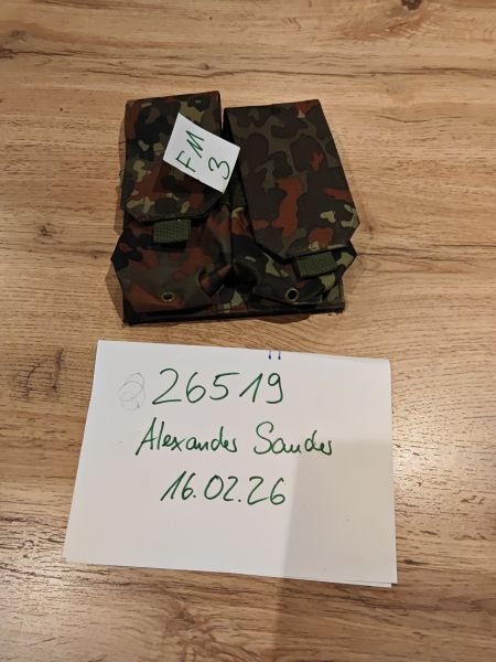 FM3 Magazintasche Flecktarn Molle M4 G36