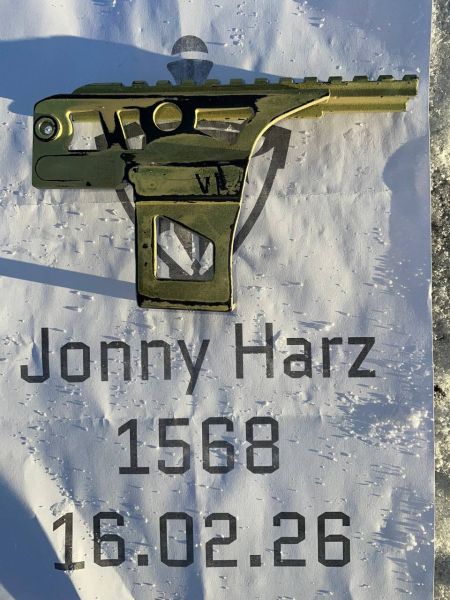 CYMA AK Scope Mount / Rail Base – gebraucht (Paintjob Grün/Sand)