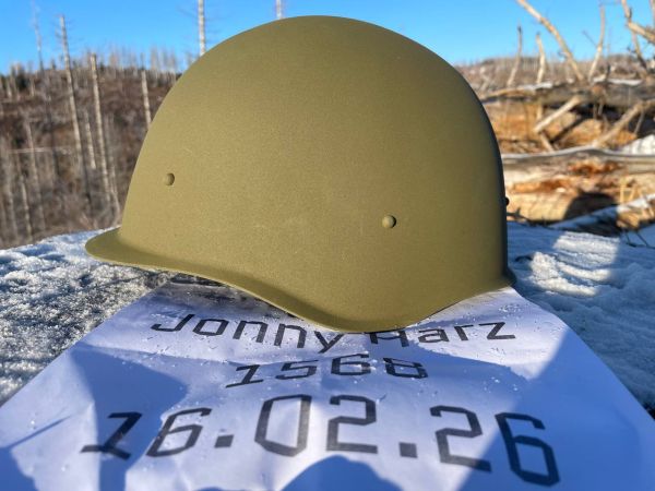 SSh-40 Stahlhelm Replika – Sowjetischer Armeehelm WWII | Ausstellungsstück (neuwertig)