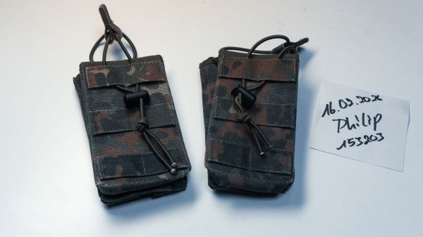 2x BX-E Magazintasche f. G36 Flecktarn