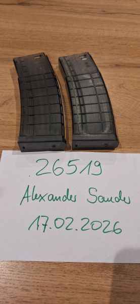 2x High Cap Magazine M4 M16 HK 416