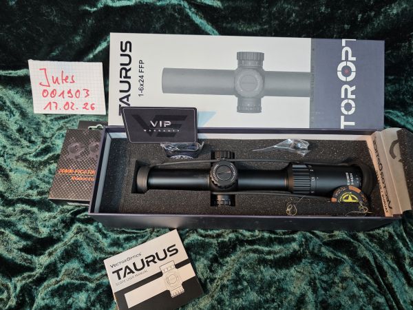 Vector Optics Taurus 1-6x24 FFP NEU