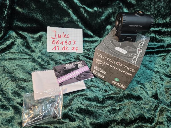 Vector Optics Paragon Magnifier 3x18 Micro