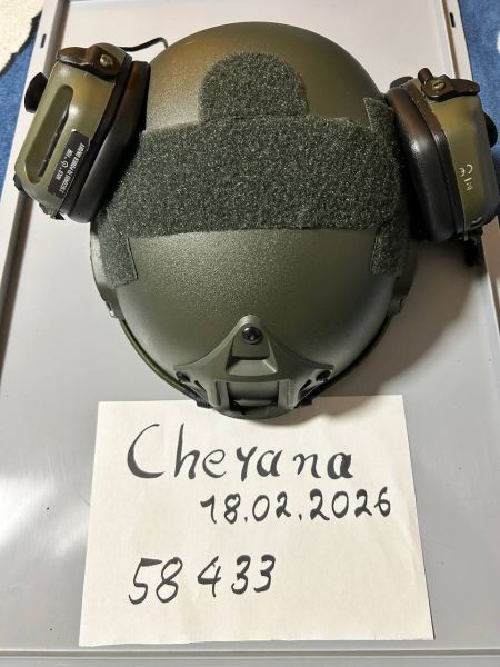 Fast Helm Olive mit M31 Earmor