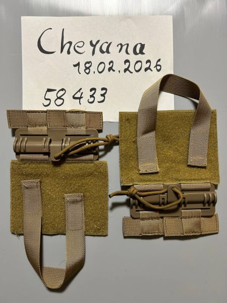 Quick Koppel für Plattenträger Tan