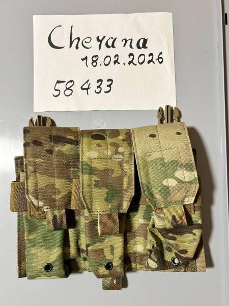 Triple M4 Mag Pouch Multicam