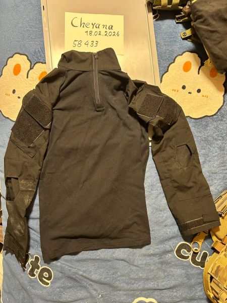 Tactical shirt blk lang