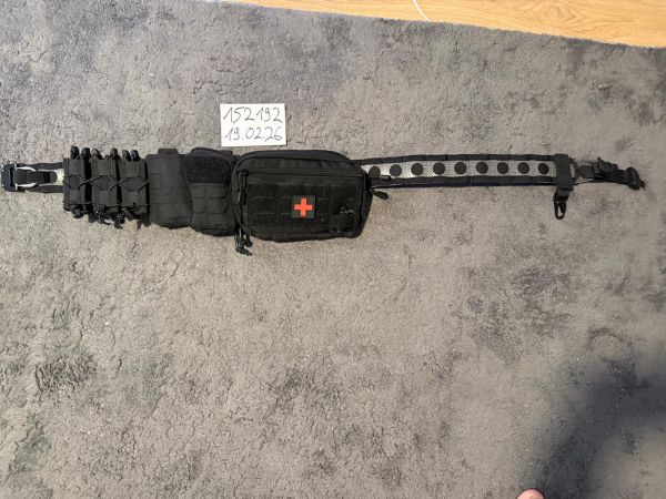 Ferro Concepts The Bison Belt Schwarz mit Zubehör