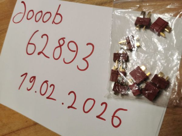 5 Paar Deans Stecker/Buchse T-Verbinder