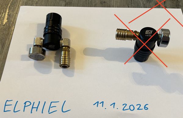 Mancraft MMR HPA Regulator mit US Anschluss