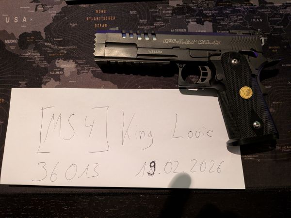 WE Hi-Capa 5.2K Full Metal Pistol GBB