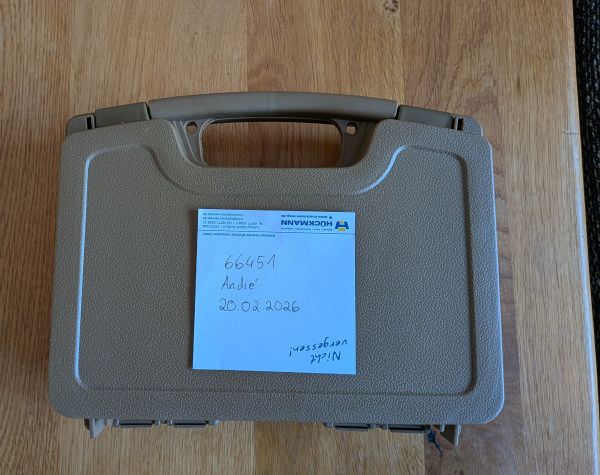 Kleiner Waffenkoffer für Pistolen 