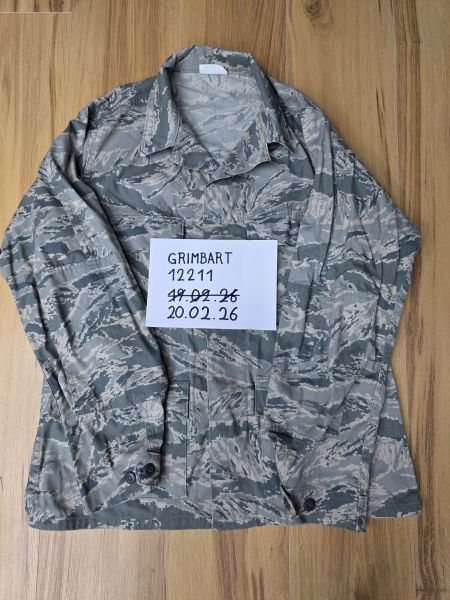 ORIGINAL Airforce BDU Feldbluse Digital Tigerstripe