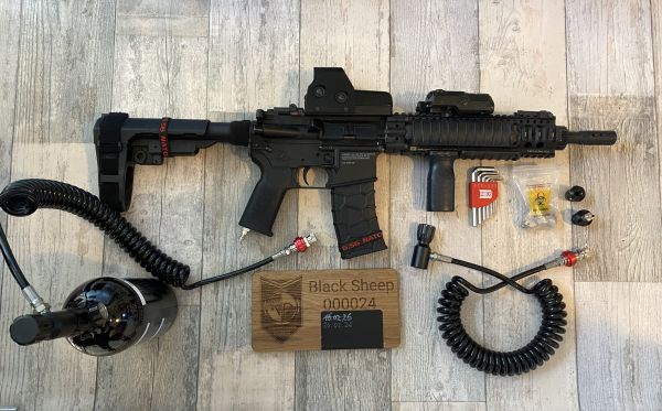 Tippmann HPA Omega V2 mit Daniel Defense MK18 RIS System und Ready to Play Zubehör 