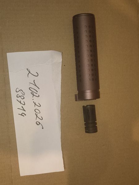 Schalldämpfer KAC QD 145mm CCW, tan