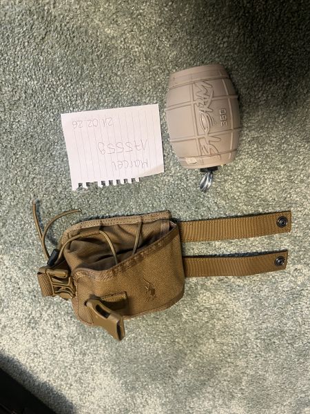 360 Storm Granate inkl. Tasmanian Tiger pouch