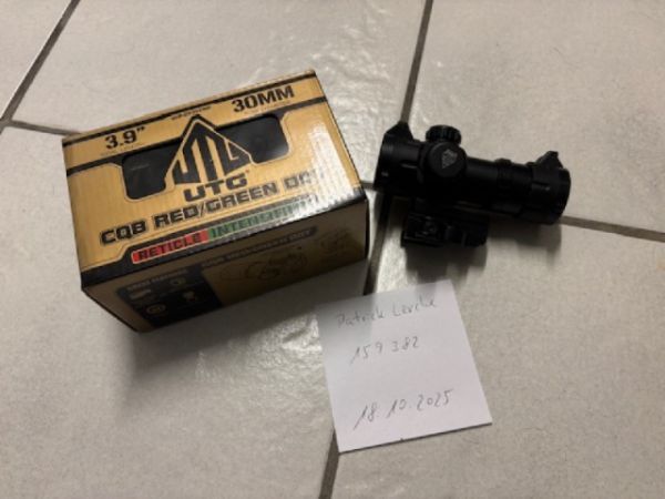 UTG CQB Red/Green Dot 3,9