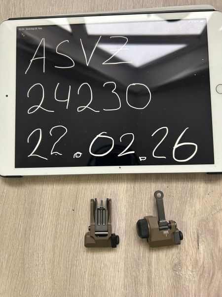 Flip-Up BUIS AR-15 Style