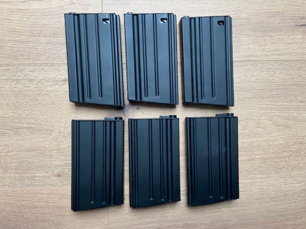 6x E&C EC25 (SR25) Magazin midcap