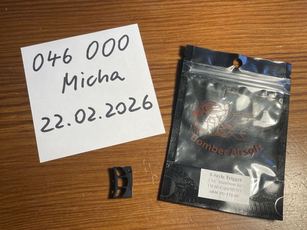 einstellbarer TTI Pit Viper Trigger Abzug Marui Hi-Capa und baugleiche Modelle 