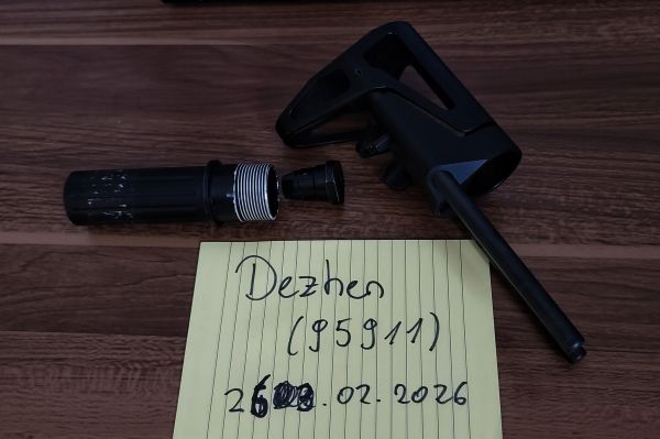 [5KU] SCW PDW Stock / Schaft - Für Tokyo Marui MWS (GBBR) - (!!) Fehlende Buffer Spring