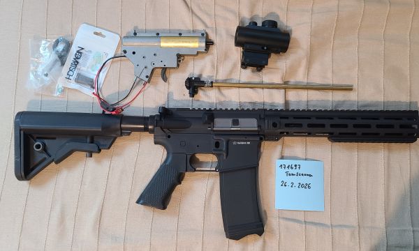 AEG M4 SSR4 Novritsch Body Teile Set+Gearbox