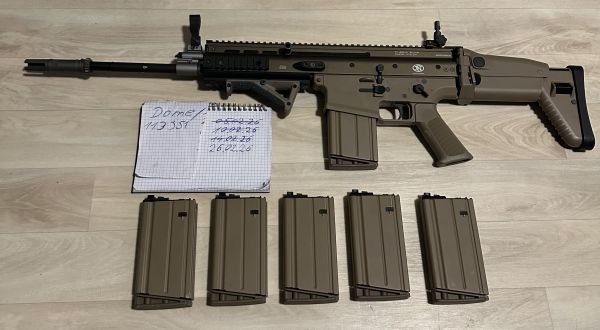 WE SCAR H GBB FN Markings 